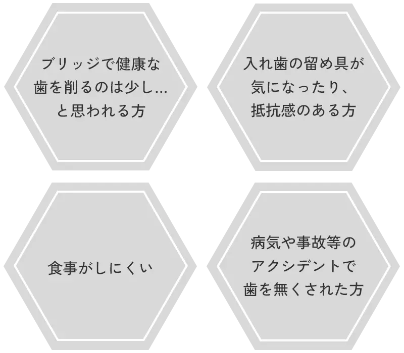 このような方におすすめです